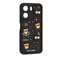 Чохол Happy для Xiaomi Redmi 13C Black mag-2000001616574143425