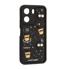 Чохол Happy для Xiaomi Redmi 13C Black mag-2000001616574143425