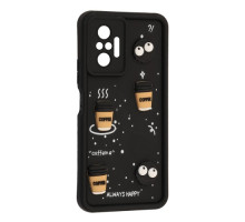 Чохол Happy для Xiaomi Redmi Note 10 Pro Black mag-2000001616673143435