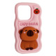 Чохол CAPYBARA for iPhone 13/14/15 Light pink mag-2000001617892140845