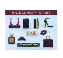 Набір наклейок 3D STICKERS Fashin style 17 mag-2000001626276142146