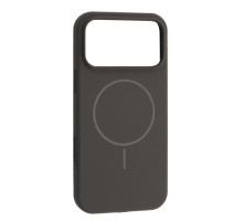 Чохол Silicone Case with MagSafe for iPhone 17 Pro Max Charcoal Grey Black mag-2000001632970143283