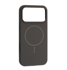 Чохол Silicone Case with MagSafe for iPhone 17 Pro Max Charcoal Grey Black mag-2000001632970143283