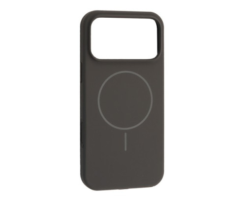 Чохол Silicone Case with MagSafe for iPhone 17 Pro Max Charcoal Grey Black mag-2000001632970143283