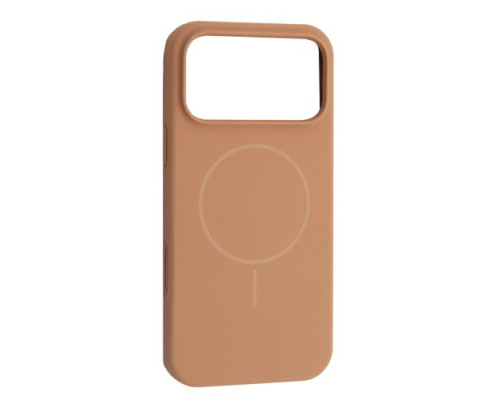 Чохол Silicone Case with MagSafe for iPhone 17 Pro Max Desert Gold mag-2000001633076143293