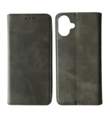 Чохол-книжка Black TPU Magnet for Samsung A07 Gray mag-2000001633168145180