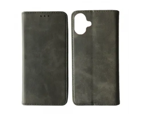 Чохол-книжка Black TPU Magnet for Samsung A07 Gray mag-2000001633168145180