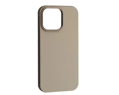 Чохол DULERO Metal Leather MagSafe Case for iPhone 15 Pro Max Grey mag-2000001635643143593