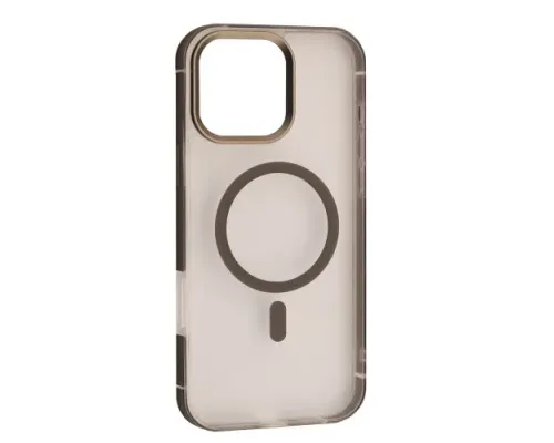 Чохол DULERO Metal Clear MagSafe Case for iPhone 16 Pro Grey mag-2000001635957143623