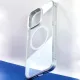 Чохол DULERO Metal Clear MagSafe Case for iPhone 16 Pro Grey mag-2000001635957143623