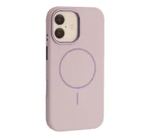 Чохол Liquid Silicone Case Metal Camera MagSafe для iPhone 17 Morandi purple mag-2000001638576144129