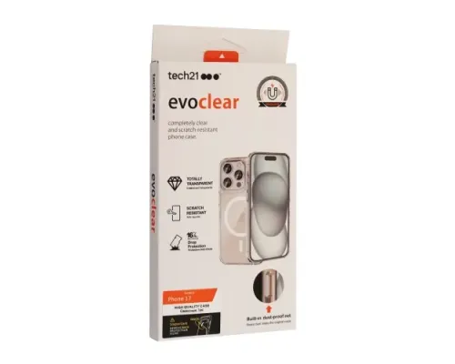 Чохол EVO CLEAR MagSafe Case for iPhone 17 Pro Transparent mag-2000001639092144288
