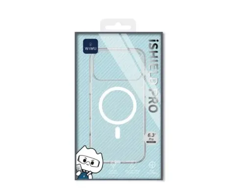Чохол WiWU iShield Pro MCC-101 MagSafe for iPhone 17 Pro Transparent mag-6977703657722153634