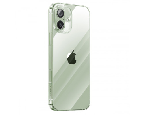 Силіконовий чохол Baseus Simple Series Phone Case for iP 16 Clear P6011340B201-00 mag-6932172674267132543