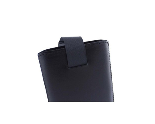 Чохол витяжка шкіряний Grand for Nokia 108/Ergo F181/F185 Чорний mag-2000000483535142793