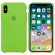 Чохол Silicone case for iPhone X/XS (31) lime green mag-200000088868211872