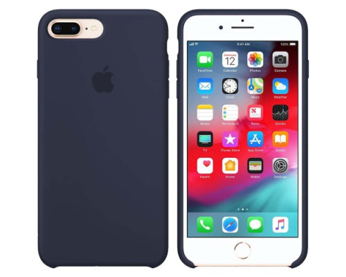 Чохол Silicone case for iPhone 7/8Plus ( 8) midnight blue mag-200000088909211913