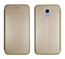 Чохол-книжка Level for Samsung J6 2018 Gold mag-2000000892092133892