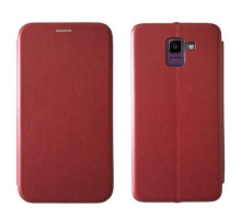 Чохол-книжка Level for Samsung J6 2018 Marsala mag-200000089214658034