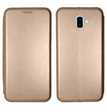 Чохол-книжка Level for Samsung J6 Plus 2018 Gold mag-200000096255929447
