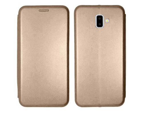 Чохол-книжка Level for Samsung J6 Plus 2018 Gold mag-200000096255929447