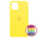 Чохол Silicone Case Full Copy for iPhone 11 (55) canary yellow mag-200000107696560585