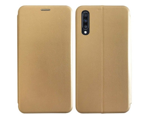 Чохол-книжка Level for Samsung A70 (A705F) Gold mag-200000101966528380