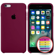 Чохол Silicone Case Full for iPhone 6S (52) marsala mag-20000010304003713