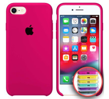 Чохол Silicone Case Full Copy for iPhone 7/8 (47) hot pink mag-2000001030820141797