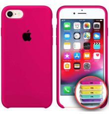 Чохол Silicone Case Full Copy for iPhone 7/8 (47) hot pink mag-2000001030820141797