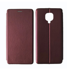 Чохол-книжка Level for Xiaomi Redmi Note 9S/9Pro Marsala mag-200000119929959943