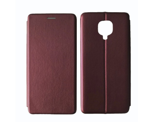 Чохол-книжка Level for Xiaomi Redmi Note 9S/9Pro Marsala mag-200000119929959943