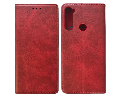 Чохол-книжка Black TPU Magnet for Xiaomi Redmi Note 8T Red mag-200000111096654266