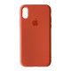 Чохол Silicone Case Full Copy for iPhone X/XS (66) kumquat mag-20000012482324035