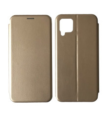Чохол-книжка Level for Samsung A12 (A125) Gold mag-2000001256633133922