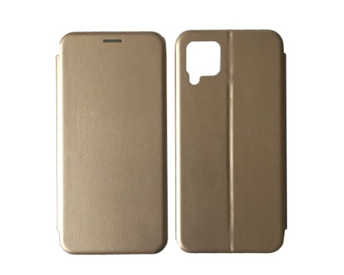 Чохол-книжка Level for Samsung A12 (A125) Gold mag-2000001256633133922