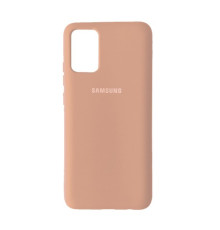 Чохол Silicone Case Full for Samsung A02S (A025) Pink Sand mag-200000127497214165