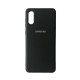 Чохол Silicone Case Full for Samsung A02 (A022) Black mag-200000128661615110