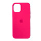 Чохол Silicone Case Full for iPhone 12 mini (47) hot pink mag-20000012308174003