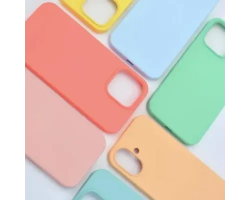 Чохол Silicone Case Full Copy for iPhone 17 Pro Max (51) mellow yellow mag-2000001632215146451