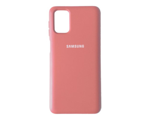 Чохол Silicone Case Full for Samsung A03S (A037) Pink mag-200000134323442937