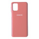 Чохол Silicone Case Full for Samsung A03S (A037) Pink mag-200000134323442937