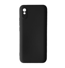 Чохол Silicone Case Camera (no logo) для Xiaomi Redmi 9A black mag-2000001344644100561