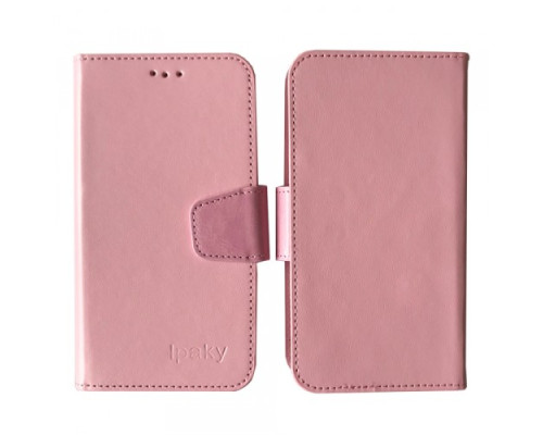 Чохол iPaky 5,5" універсальна книжка світло рожева mag-200000136470399942