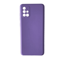 Чохол Silicone Case Camera (no logo) для Samsung A71 (A715) lilac mag-2000001365786138757
