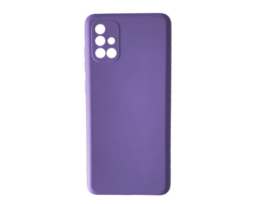 Чохол Silicone Case Camera (no logo) для Samsung A71 (A715) lilac mag-2000001365786138757
