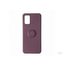 Чохол Ring Case для Samsung A02S (A025) Cherry Purple mag-2000001366585101092