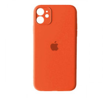 Silicone Case Full Camera Square side Copy for iPhone 11 Orange mag-2000001370971142630