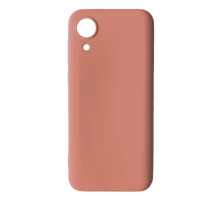 Чохол Silicone Case Camera (no logo) для Samsung A03 Core (A032) peach mag-200000137336140829