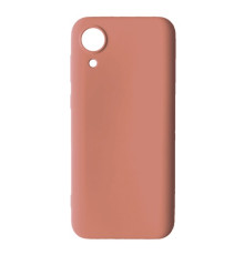 Чохол Silicone Case Camera (no logo) для Samsung A03 Core (A032) peach mag-200000137336140829